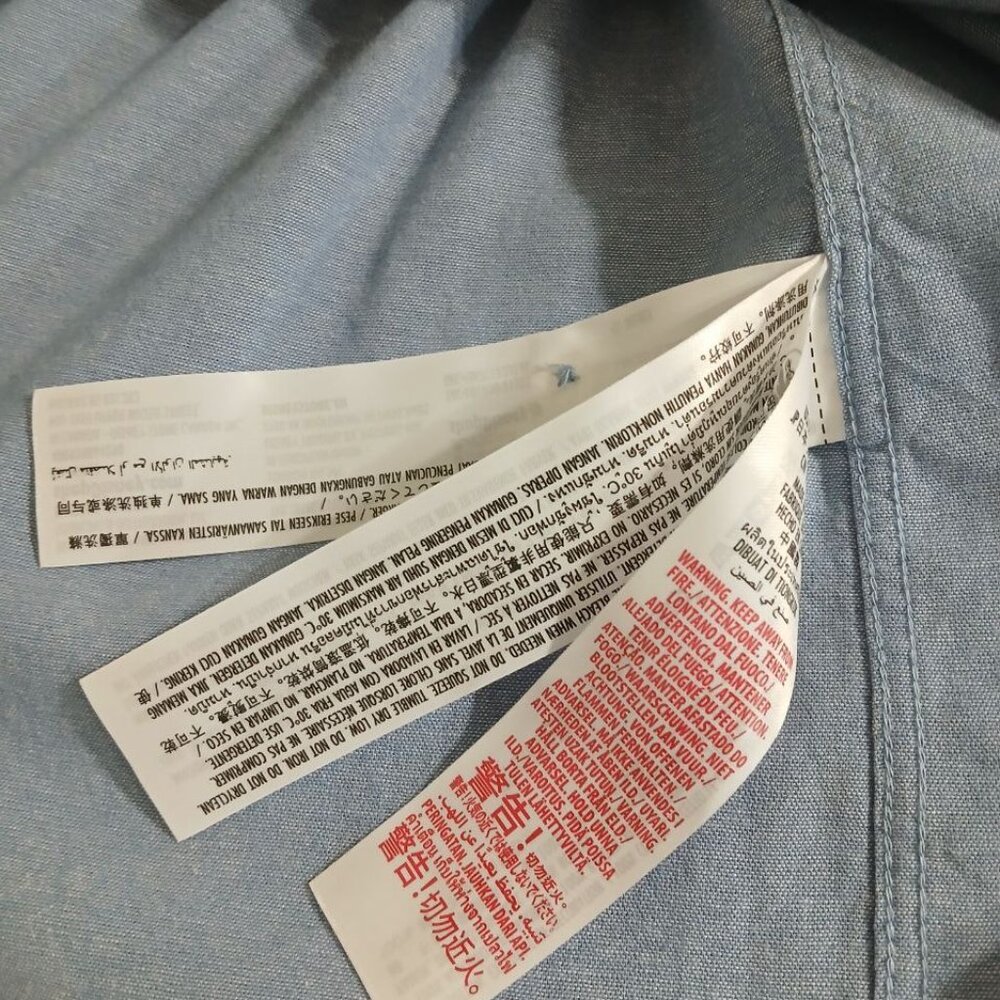 Disney Fort Wilderness 50th Anniversary Chambray Shirt, 100% Cotton, Unisex - Picture 9 of 12